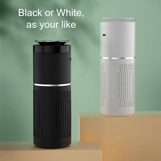 CAR air purifier and sterilizer with UVC led lamp + photocatalyst