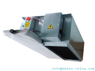 China Ceiling Suspended Ducted Fan Coil Unit 30Pa ESP 300CFM Air Flow Low Noise supplier