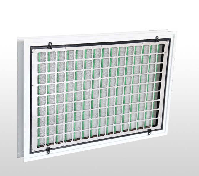 Plasma micro electrostatic air cleaner for Air handling units, AHU