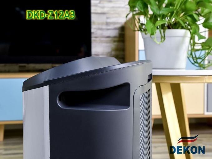 DKD-Z12A 12L new designed home portable dehumidifier and air purifier with optional HEPA and active carbon filter