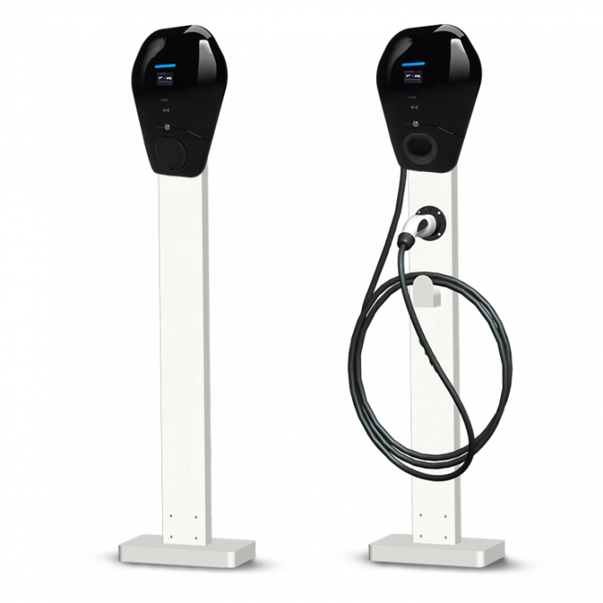 UL certified Smart Home EV Charger Level 2 OCPP 1.6J full function Type1 connector with 5 meters cable 48A output