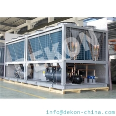 China Air cooled screw chiller 700KW with heat pump supplier