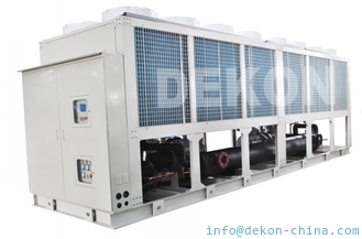 China Air cooled screw chiller 700KW with heat pump supplier