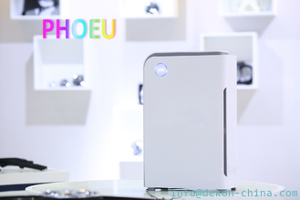 China DEKON AIR PURILIZER P30B=air purifier and air sterilizer combined unit with PM2.5 display design supplier