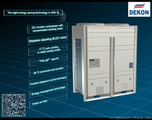 China VRF air conditioner  DC inverter Out door units modular type 40kw under  T3 conditions supplier