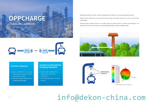 Pantograph charging ebus WIFI controller supplier