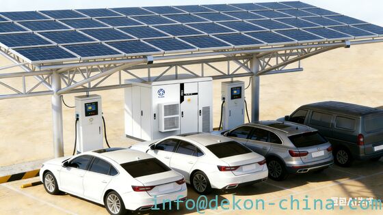Battery powered 80KW Charger with 241KWh BESS supplier