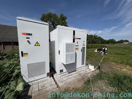 120KW power supply 241KWH Integrated BESS Cabinet all in one system for farm, factory etc. supplier