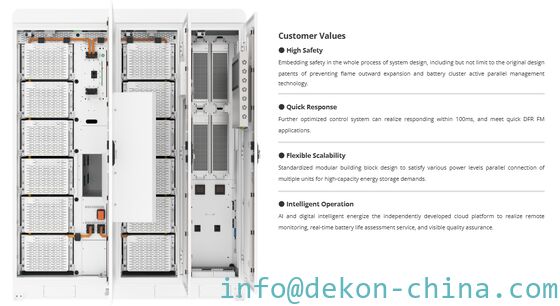 241kwh Integrated Battery Energy Storage Cabinet all in one system EnerArk-Mini 60kw output supplier