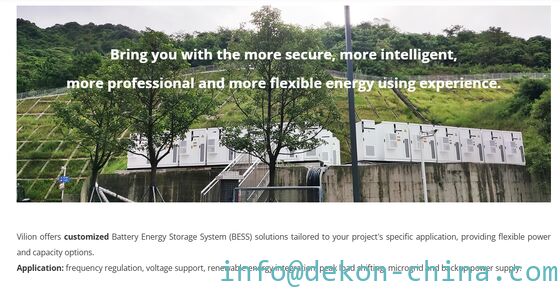 241kwh Integrated Battery Energy Storage Cabinet all in one system EnerArk-Mini 60kw output supplier