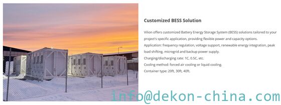 Containerized Battery Energy Storage System-EnerCube-1C Capacity: 1204kWh Power: 1000kW supplier