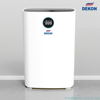 600CMH HEPA H14 PM2.5 Filtration air purifier with UVC air sterilizer and dininfection digital display touch control supplier