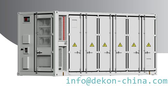 5MWh  Containerized Battery Energy Storage System-EnerCube-4C Capacity: 5015kWh Power: 1250kW