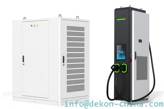 Liquid cooled 500A ultra fast 480kW-Eichrecht distributed DC Charger