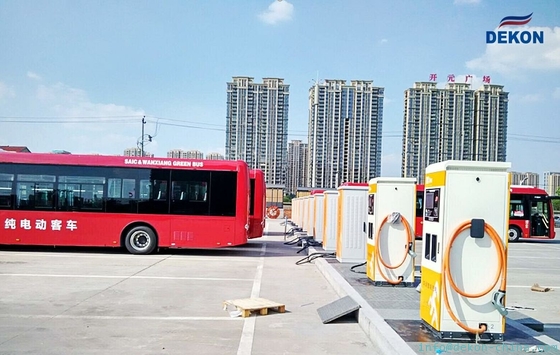 GBT standard 300kw Double gun GBT+GBT Fast DC Charger for electric vehicle charging