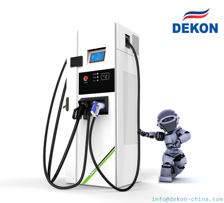 CE Certified European standard 360kw Double gun CCS2+CCS2 Fast DC Charger for electric bus or truck charging