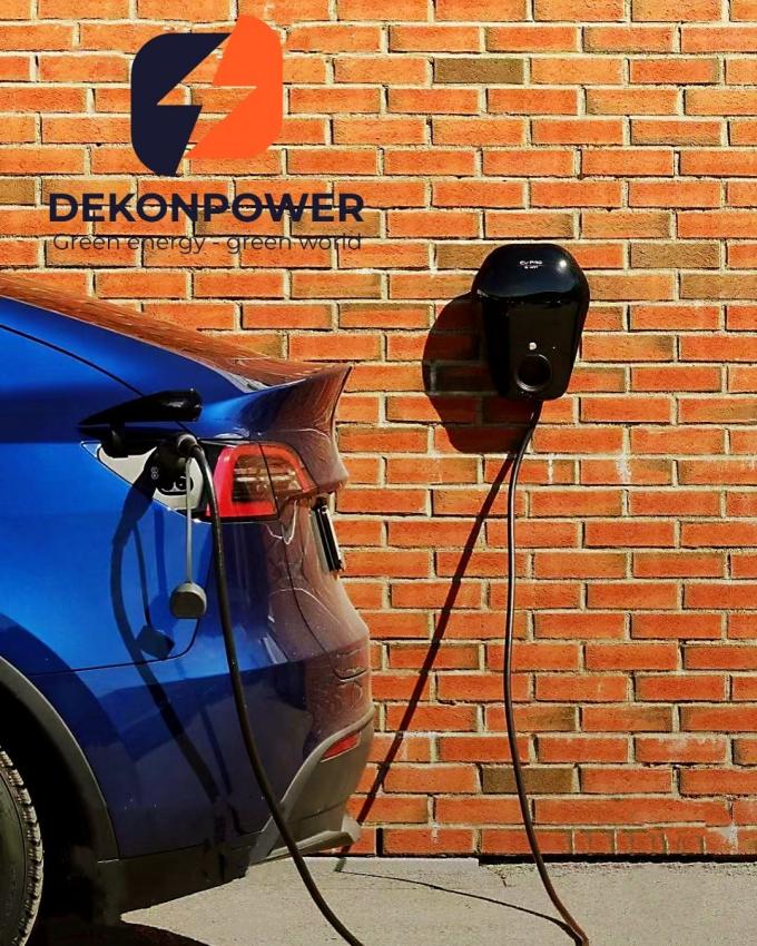 UL certified Smart Home EV Charger Level 2 OCPP 1.6J full function Type1 connector with 5 meters cable 48A output